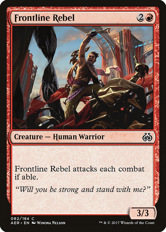 Frontline Rebel [Aether Revolt] | Deep Dive Games St. Marys