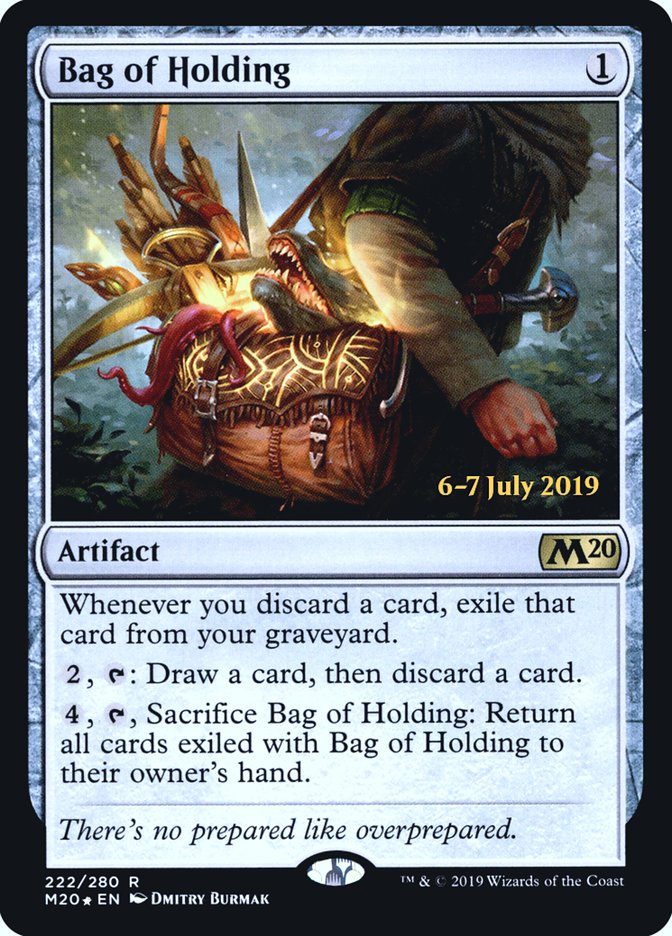 Bag of Holding [Core Set 2020 Prerelease Promos] | Deep Dive Games St. Marys