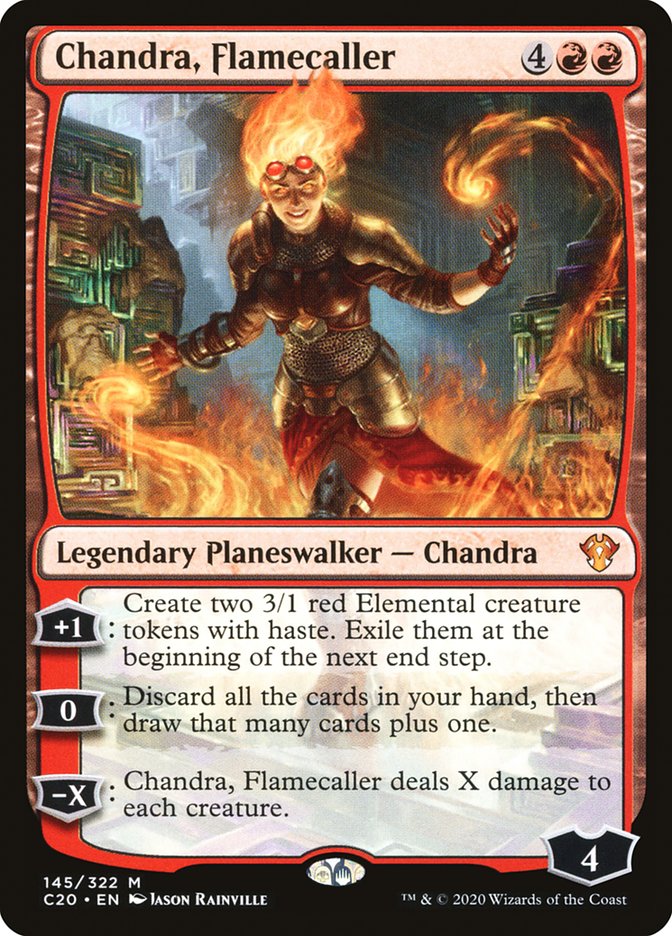 Chandra, Flamecaller [Commander 2020] | Deep Dive Games St. Marys