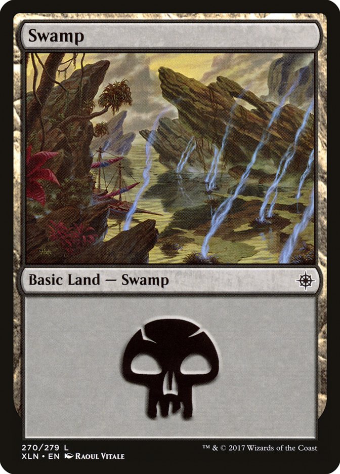 Swamp (270) [Ixalan] | Deep Dive Games St. Marys