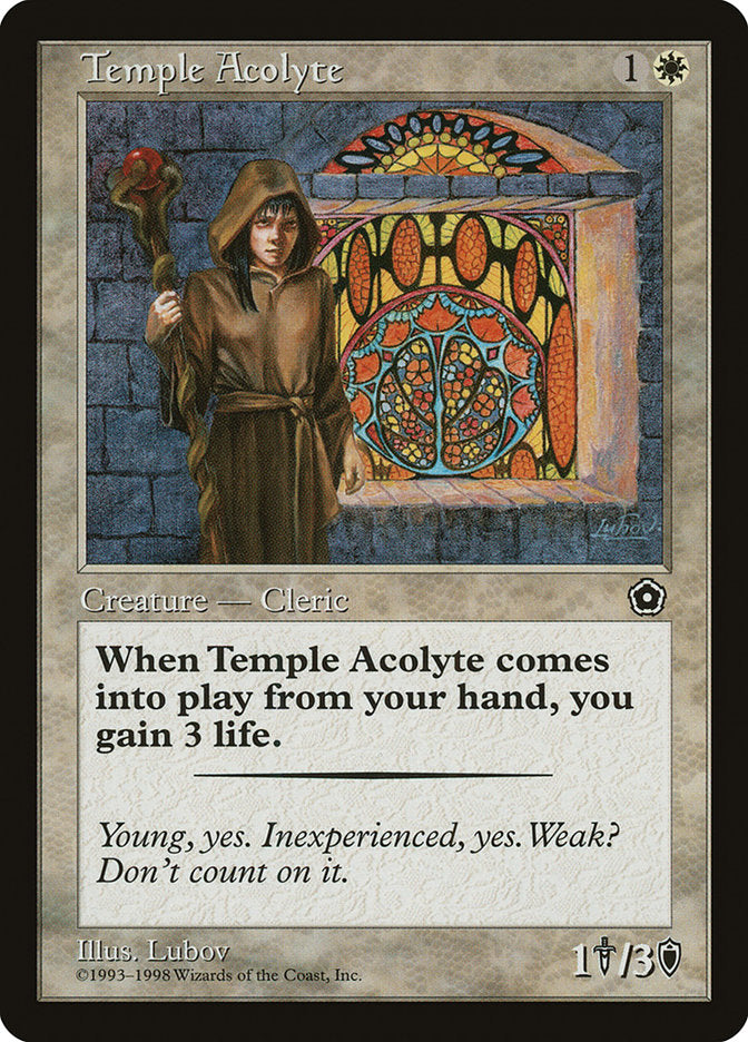 Temple Acolyte [Portal Second Age] | Deep Dive Games St. Marys