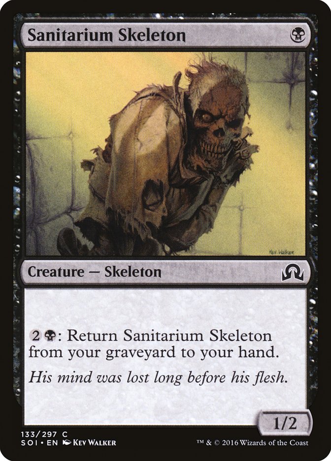 Sanitarium Skeleton [Shadows over Innistrad] | Deep Dive Games St. Marys