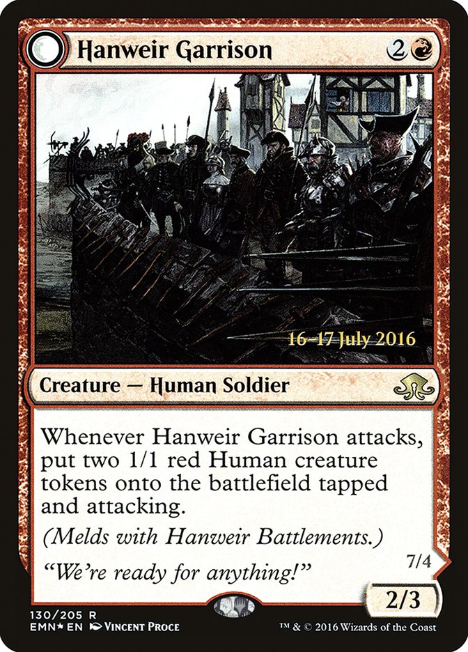 Hanweir Garrison [Eldritch Moon Prerelease Promos] | Deep Dive Games St. Marys