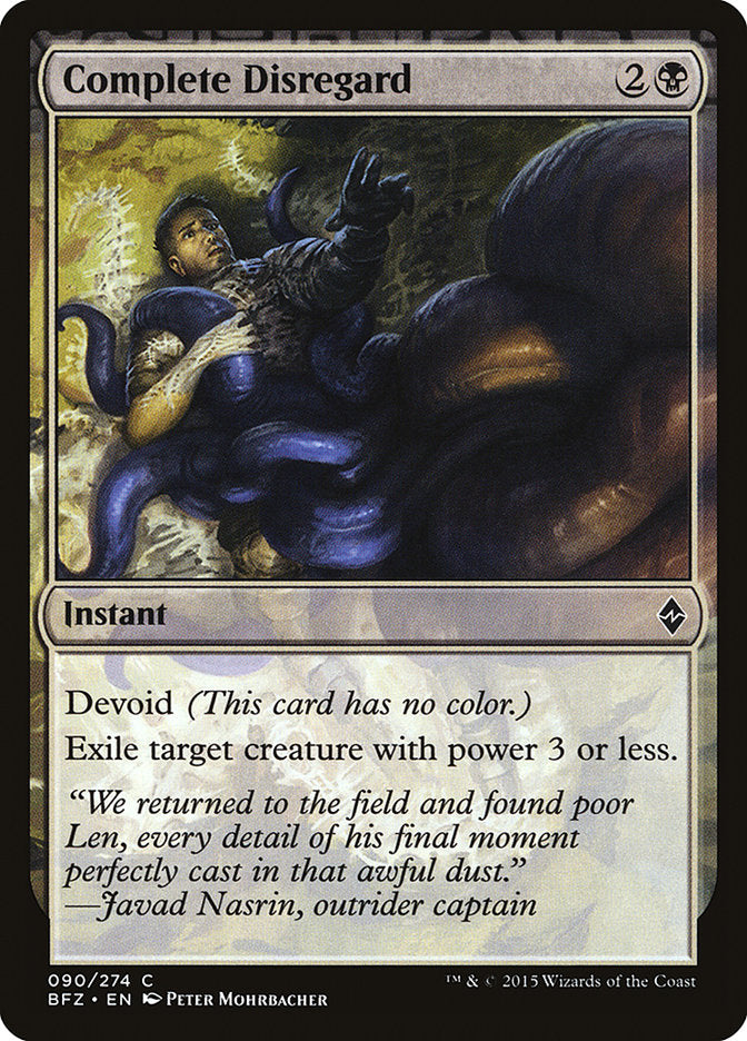 Complete Disregard [Battle for Zendikar] | Deep Dive Games St. Marys