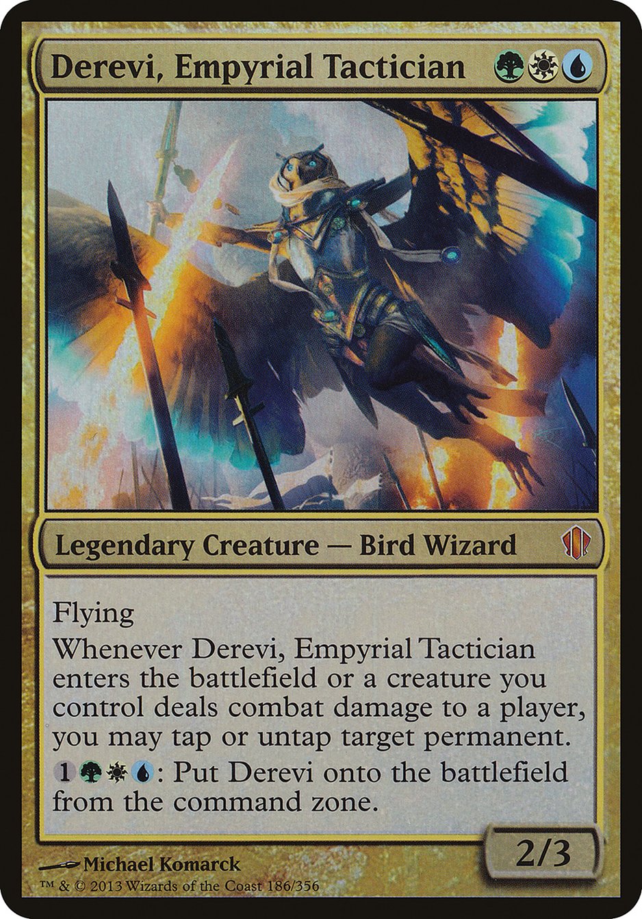 Derevi, Empyrial Tactician (Oversized) [Commander 2013 Oversized] | Deep Dive Games St. Marys