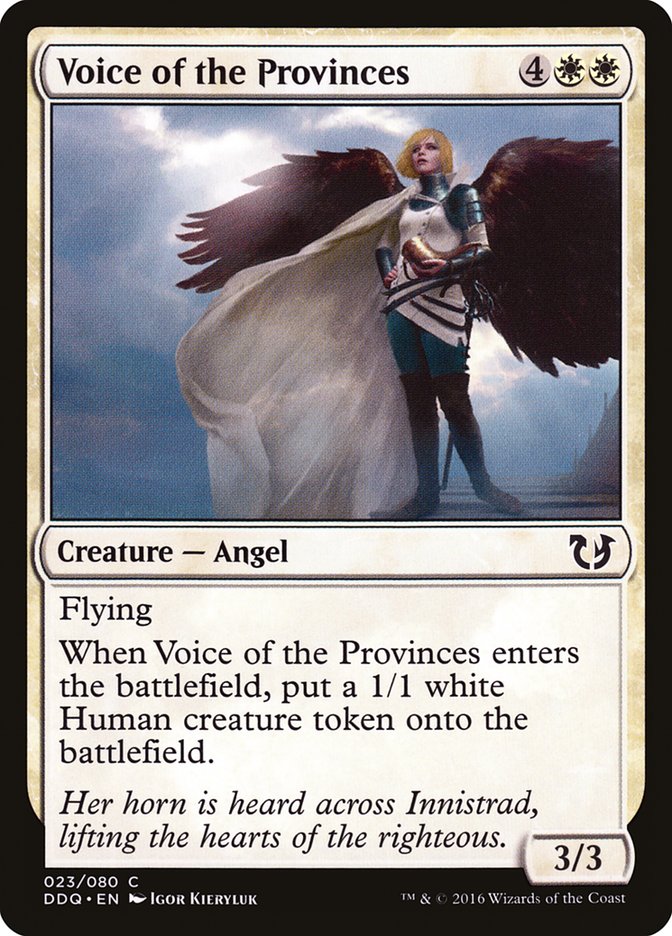 Voice of the Provinces [Duel Decks: Blessed vs. Cursed] | Deep Dive Games St. Marys