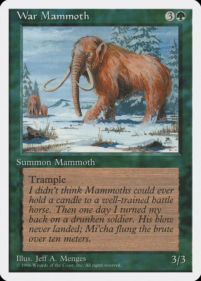 War Mammoth [Introductory Two-Player Set] | Deep Dive Games St. Marys