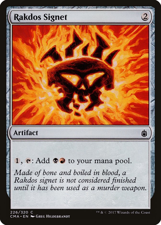 Rakdos Signet [Commander Anthology] | Deep Dive Games St. Marys