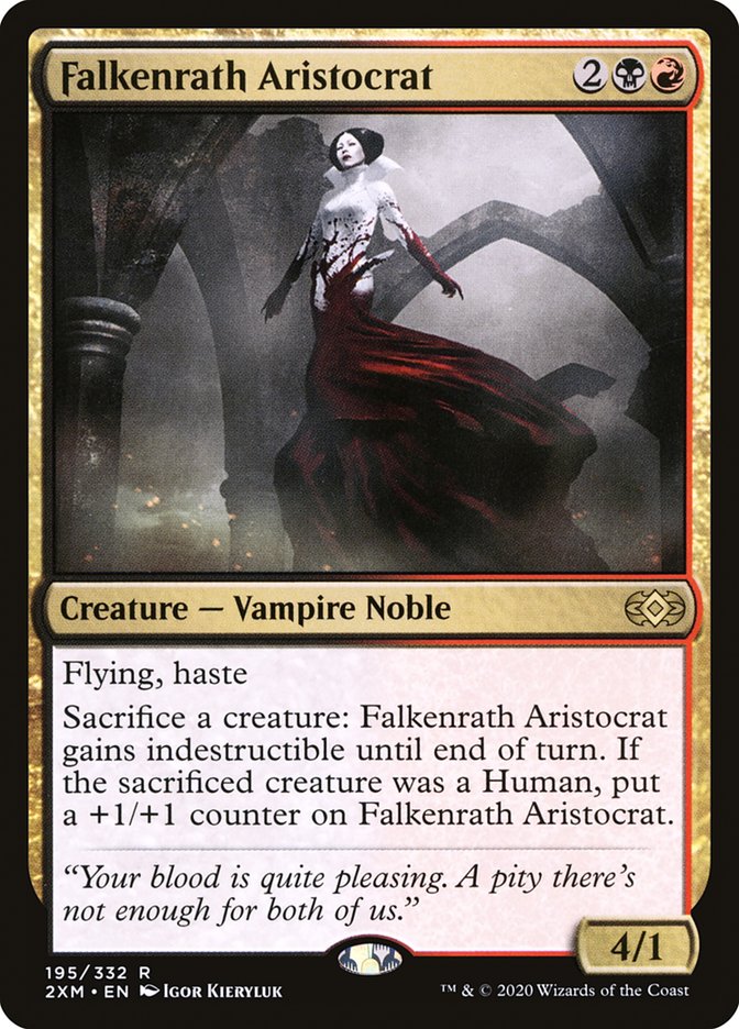 Falkenrath Aristocrat [Double Masters] | Deep Dive Games St. Marys