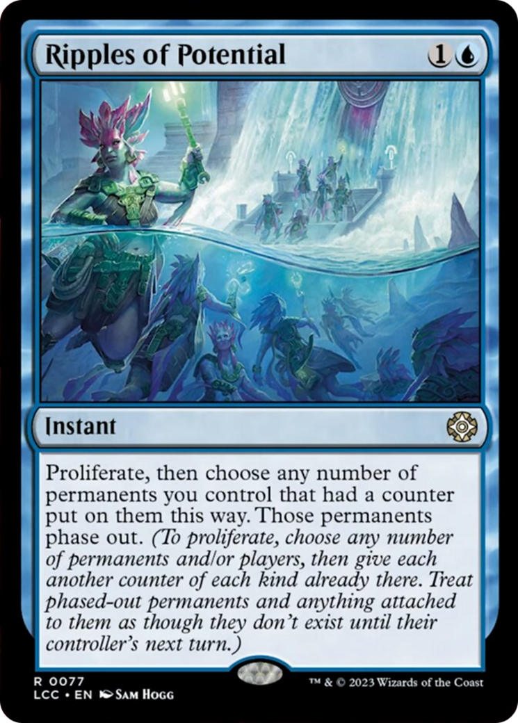 Ripples of Potential [The Lost Caverns of Ixalan Commander] | Deep Dive Games St. Marys