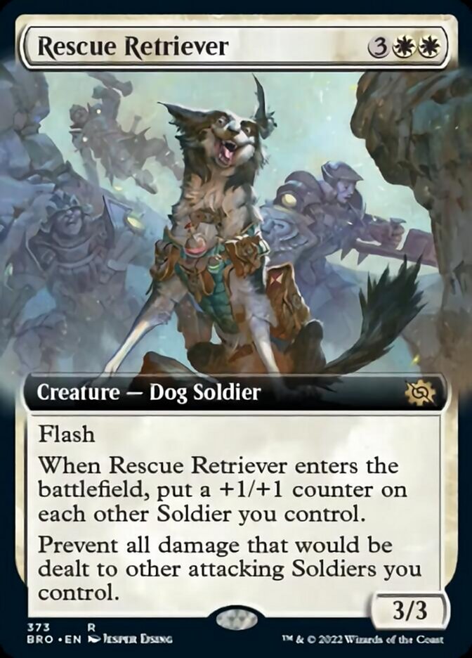 Rescue Retriever (Extended Art) [The Brothers' War] | Deep Dive Games St. Marys