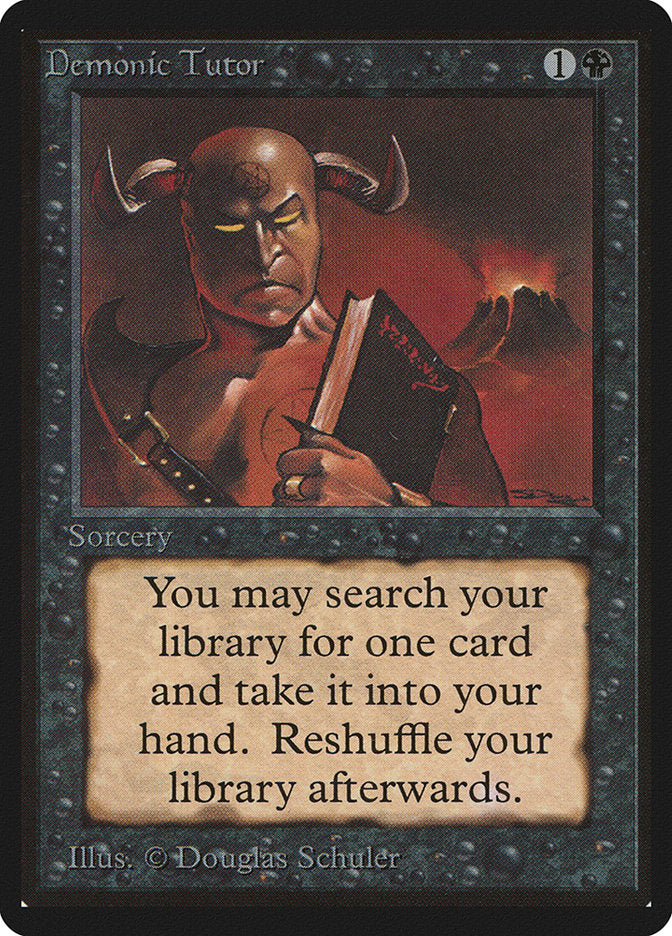 Demonic Tutor [Beta Edition] | Deep Dive Games St. Marys