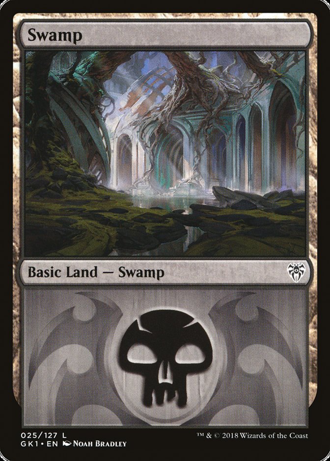 Swamp (25) [Guilds of Ravnica Guild Kit] | Deep Dive Games St. Marys