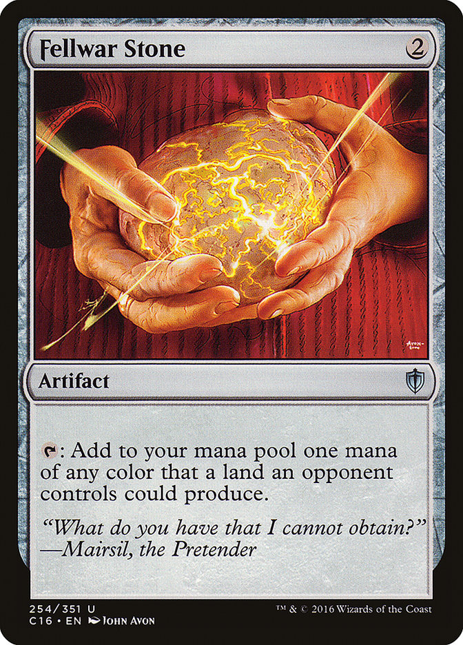 Fellwar Stone [Commander 2016] | Deep Dive Games St. Marys