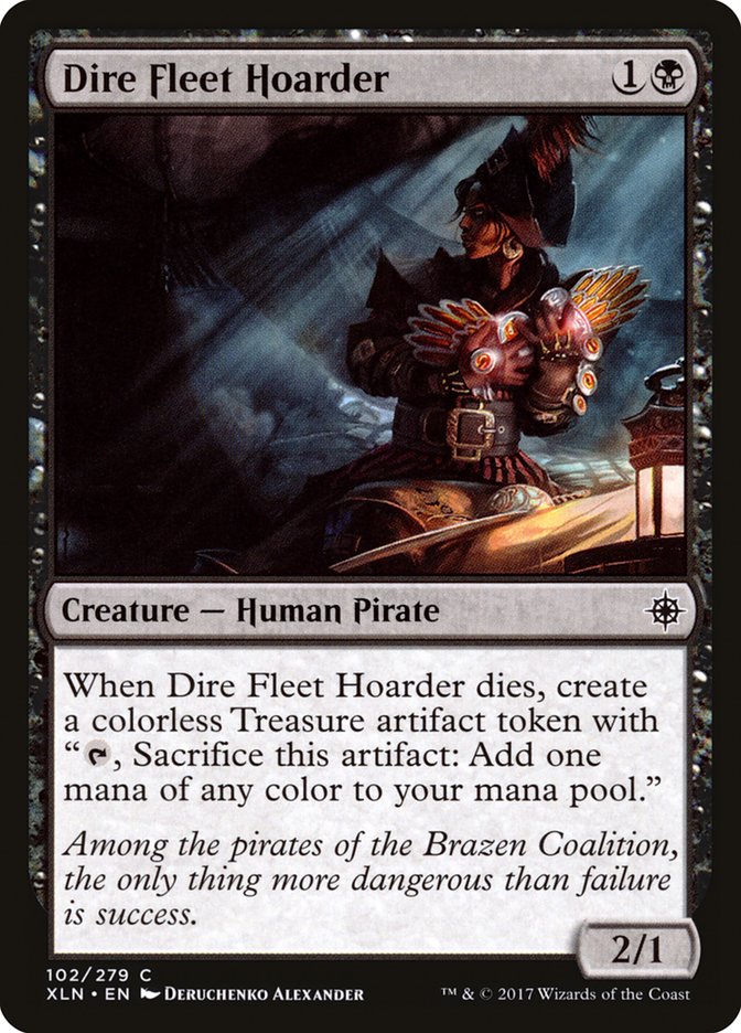 Dire Fleet Hoarder [Ixalan] | Deep Dive Games St. Marys