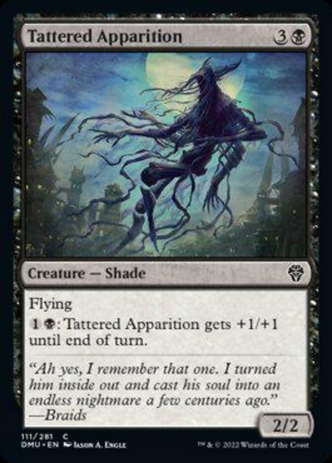 Tattered Apparition [Dominaria United] | Deep Dive Games St. Marys