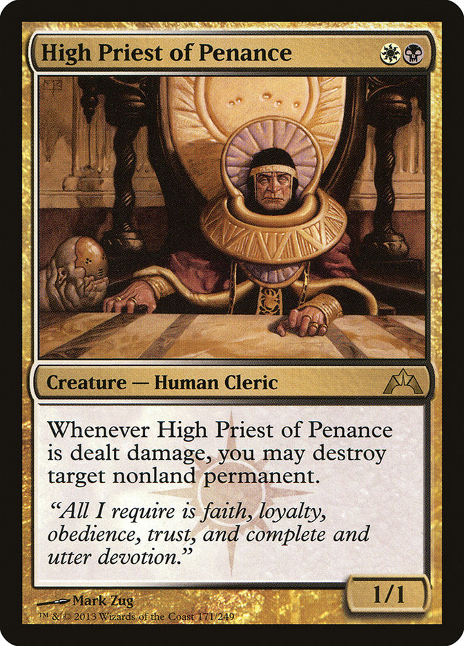 High Priest of Penance [Gatecrash] | Deep Dive Games St. Marys