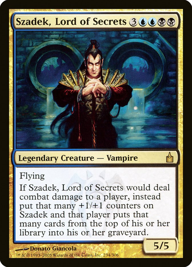 Szadek, Lord of Secrets [Ravnica: City of Guilds] | Deep Dive Games St. Marys