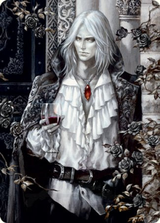 Sorin the Mirthless 2 Art Card [Innistrad: Crimson Vow Art Series] | Deep Dive Games St. Marys