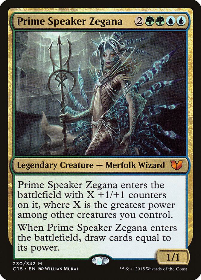 Prime Speaker Zegana [Commander 2015] | Deep Dive Games St. Marys