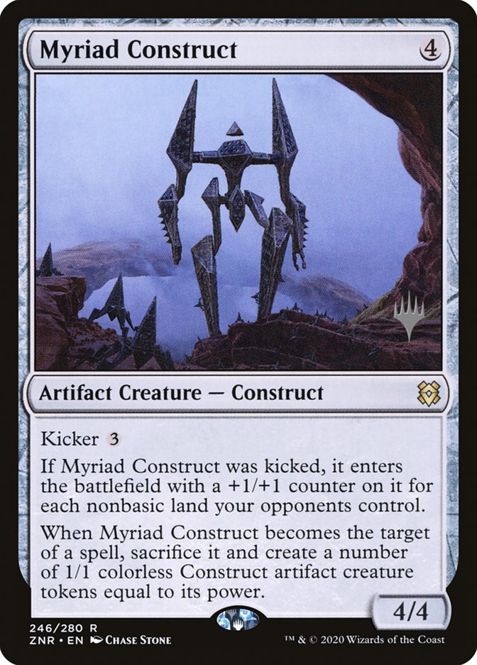 Myriad Construct (Promo Pack) [Zendikar Rising Promos] | Deep Dive Games St. Marys