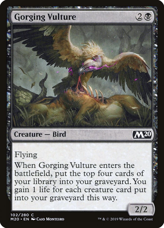 Gorging Vulture [Core Set 2020] | Deep Dive Games St. Marys