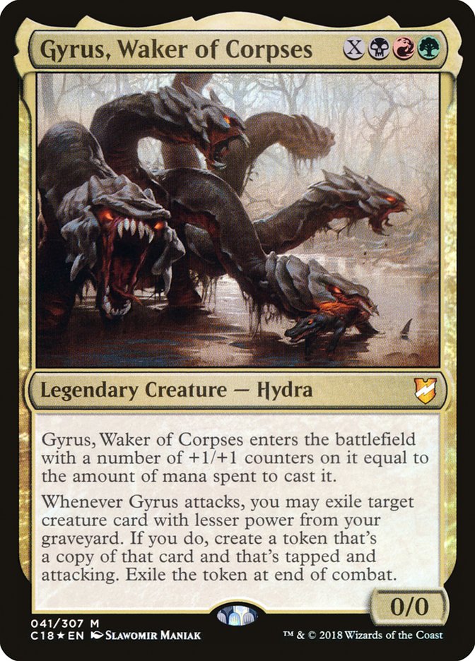 Gyrus, Waker of Corpses [Commander 2018] | Deep Dive Games St. Marys