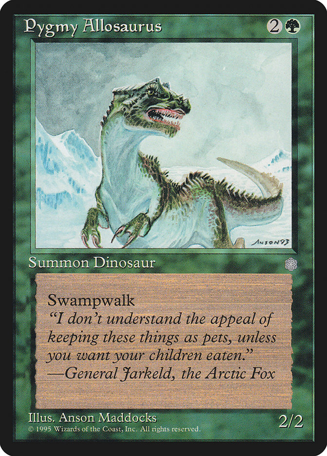 Pygmy Allosaurus [Ice Age] | Deep Dive Games St. Marys