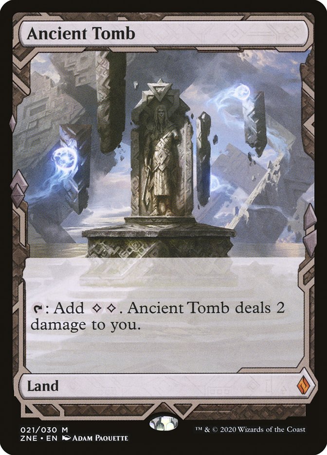 Ancient Tomb (Expeditions) [Zendikar Rising Expeditions] | Deep Dive Games St. Marys