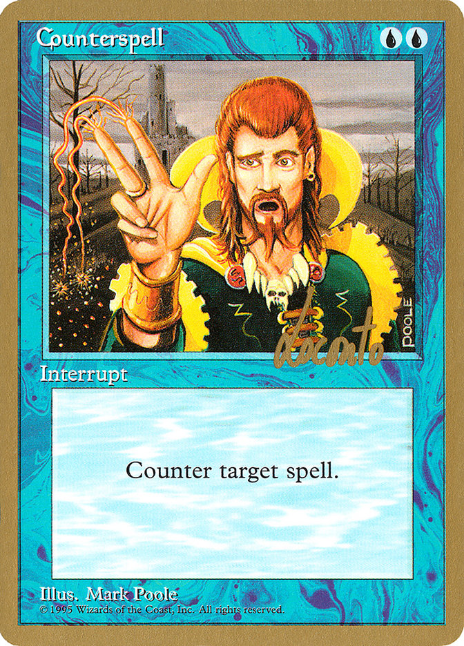 Counterspell (Michael Loconto) [Pro Tour Collector Set] | Deep Dive Games St. Marys