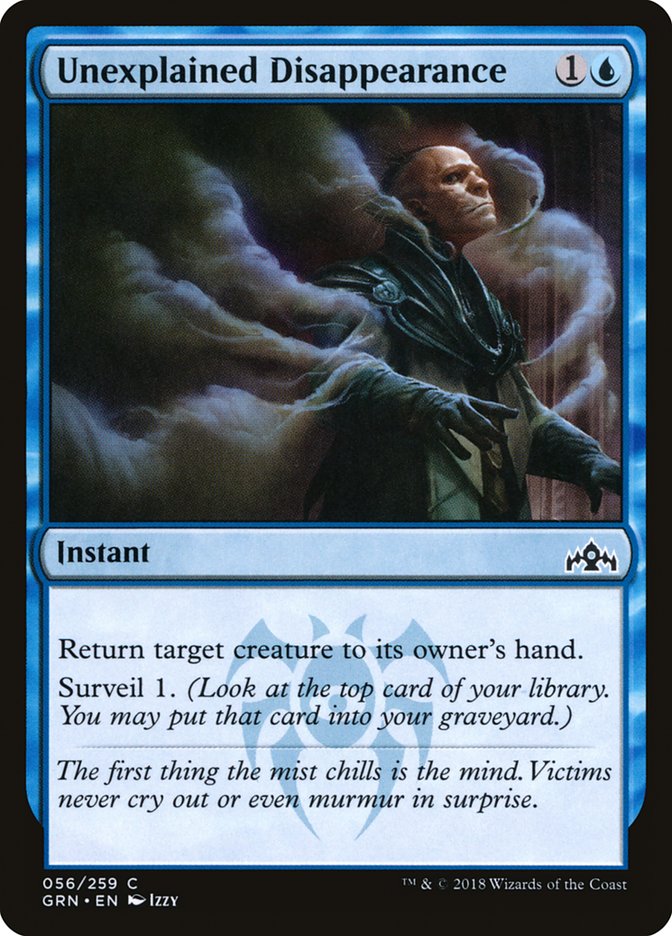 Unexplained Disappearance [Guilds of Ravnica] | Deep Dive Games St. Marys
