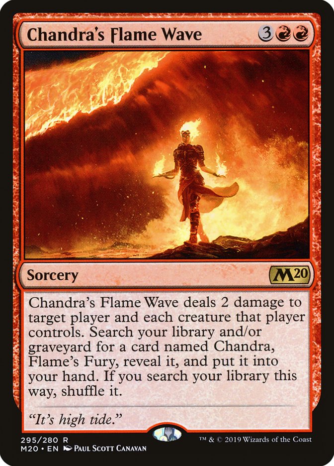 Chandra's Flame Wave [Core Set 2020] | Deep Dive Games St. Marys