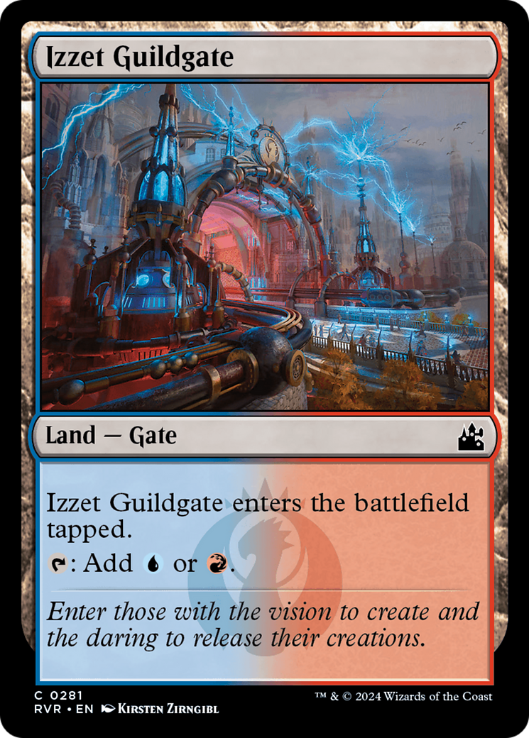 Izzet Guildgate [Ravnica Remastered] | Deep Dive Games St. Marys