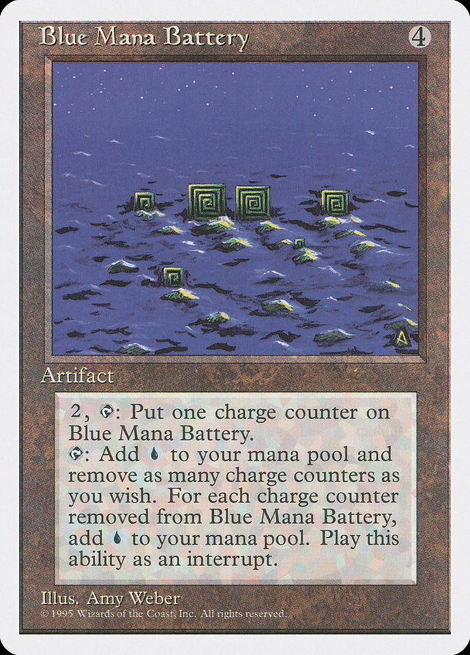 Blue Mana Battery [Fourth Edition] | Deep Dive Games St. Marys