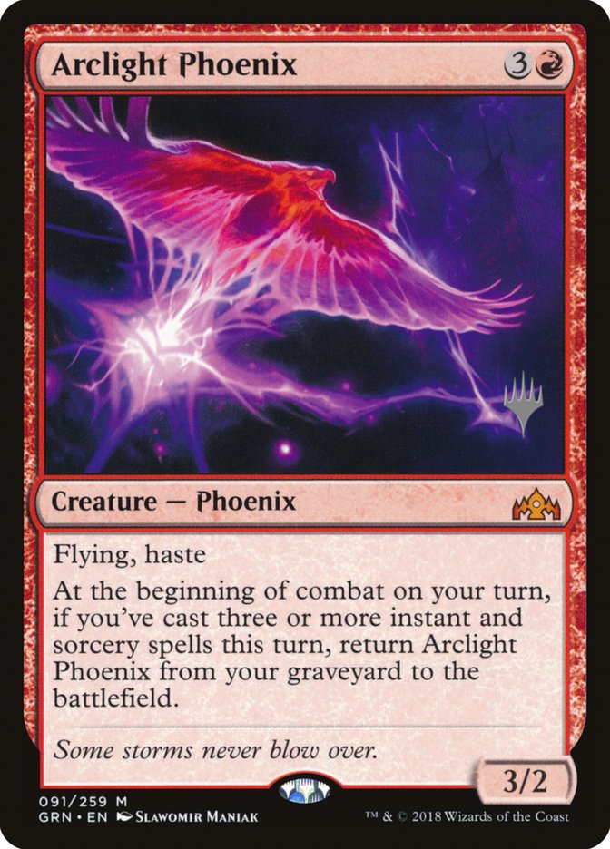 Arclight Phoenix (Promo Pack) [Guilds of Ravnica Promos] | Deep Dive Games St. Marys