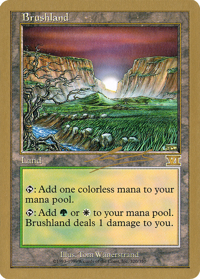 Brushland (Nicolas Labarre) [World Championship Decks 2000] | Deep Dive Games St. Marys