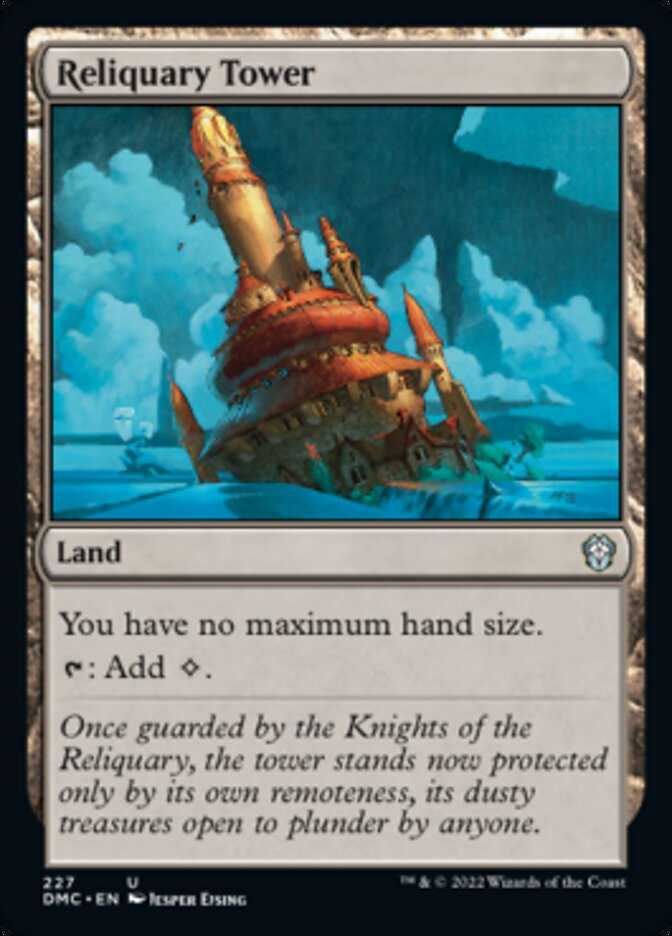 Reliquary Tower [Dominaria United Commander] | Deep Dive Games St. Marys