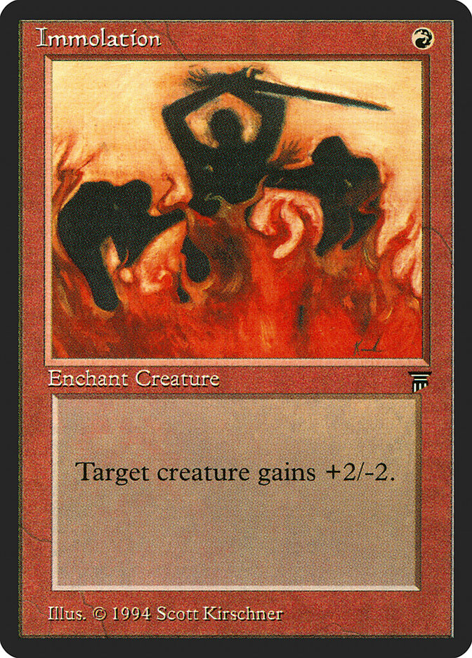 Immolation [Legends] | Deep Dive Games St. Marys