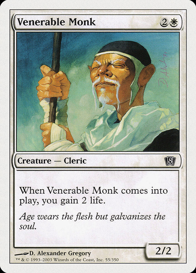 Venerable Monk [Eighth Edition] | Deep Dive Games St. Marys