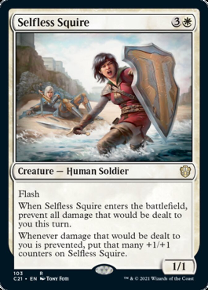 Selfless Squire [Commander 2021] | Deep Dive Games St. Marys