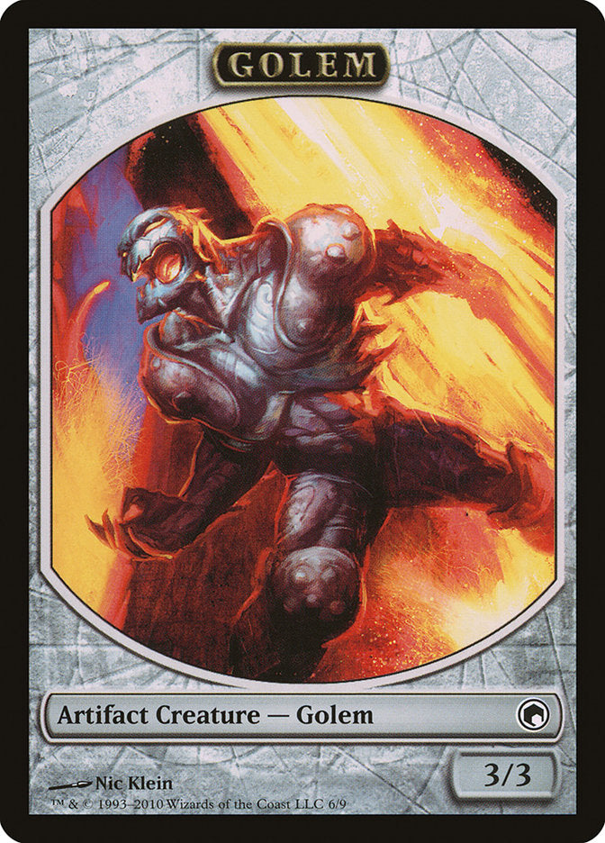 Golem Token [Scars of Mirrodin Tokens] | Deep Dive Games St. Marys