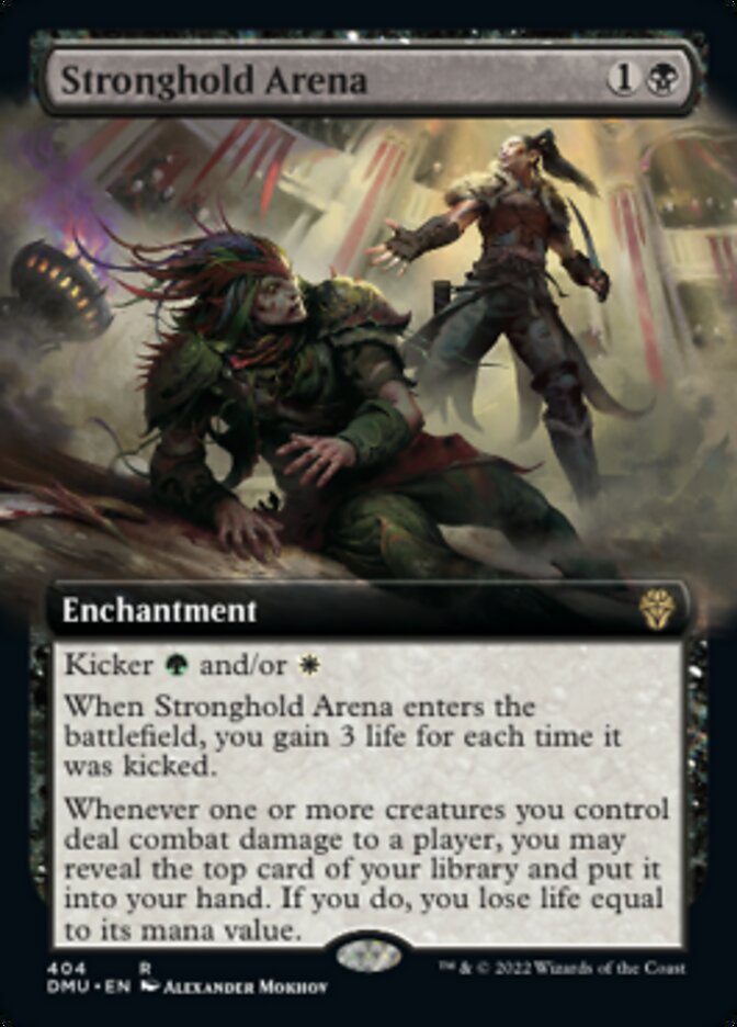 Stronghold Arena (Extended Art) [Dominaria United] | Deep Dive Games St. Marys