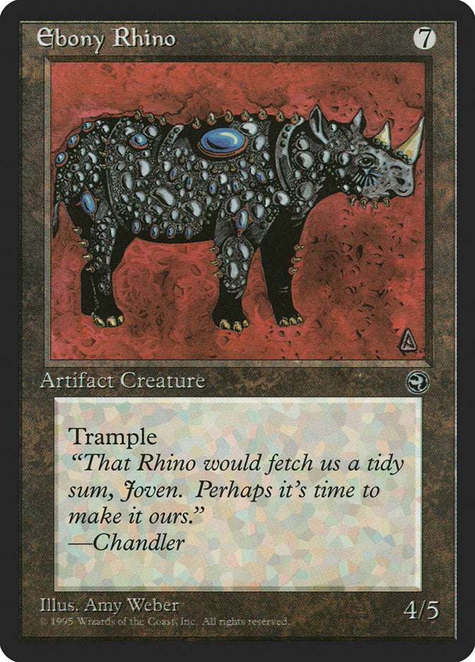 Ebony Rhino [Homelands] | Deep Dive Games St. Marys