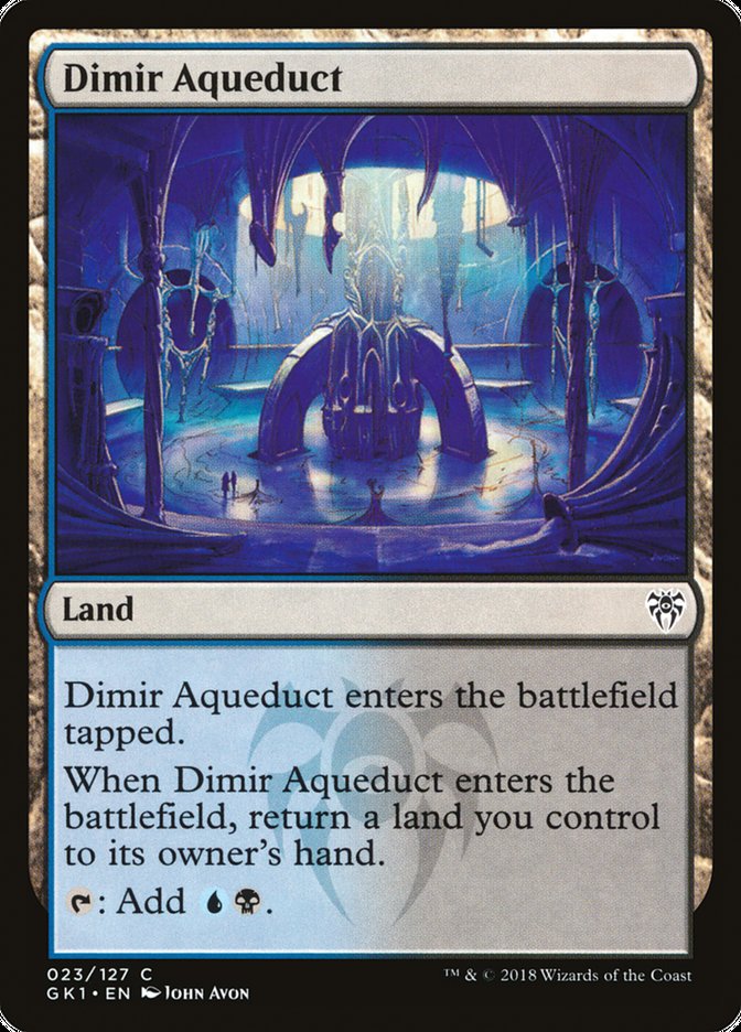 Dimir Aqueduct [Guilds of Ravnica Guild Kit] | Deep Dive Games St. Marys