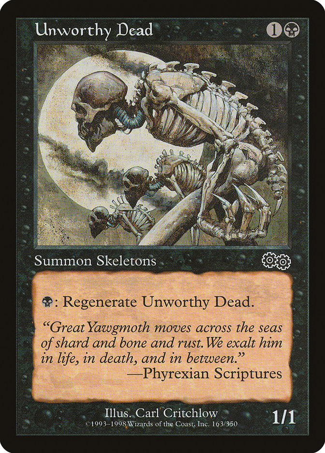 Unworthy Dead [Urza's Saga] | Deep Dive Games St. Marys