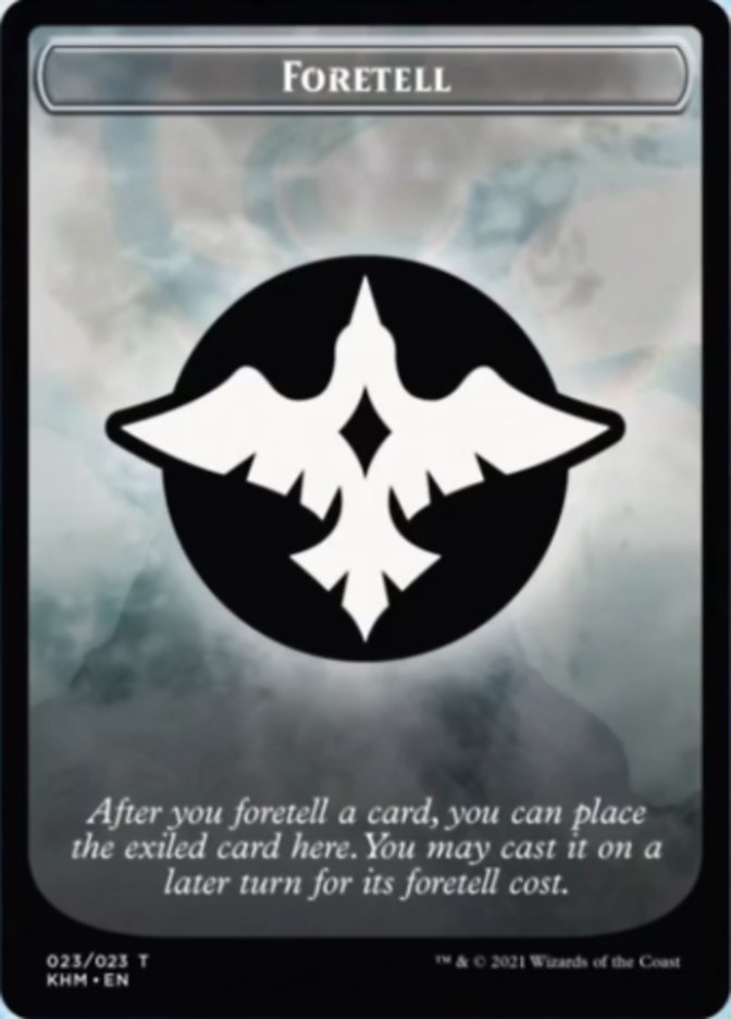 Foretell [Kaldheim Tokens] | Deep Dive Games St. Marys