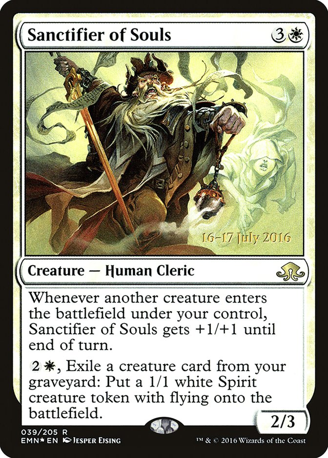 Sanctifier of Souls [Eldritch Moon Prerelease Promos] | Deep Dive Games St. Marys