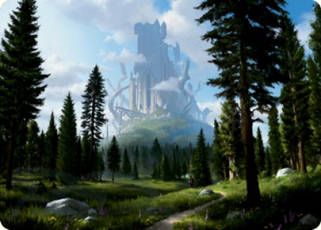 Forest (278) Art Card [Dungeons & Dragons: Adventures in the Forgotten Realms Art Series] | Deep Dive Games St. Marys