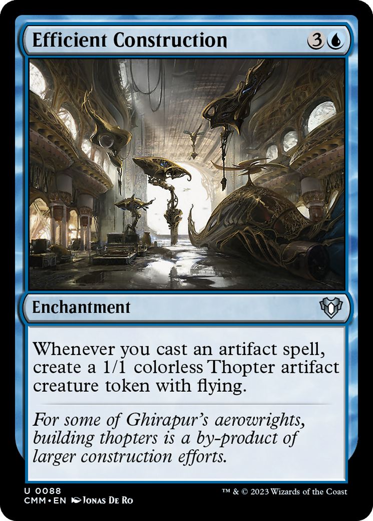 Efficient Construction [Commander Masters] | Deep Dive Games St. Marys