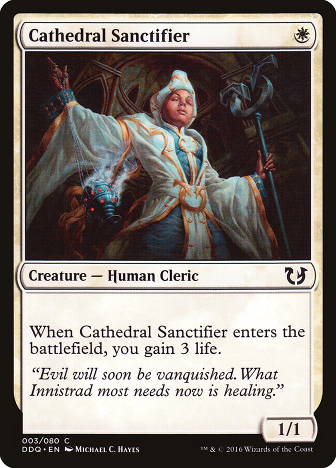 Cathedral Sanctifier [Duel Decks: Blessed vs. Cursed] | Deep Dive Games St. Marys